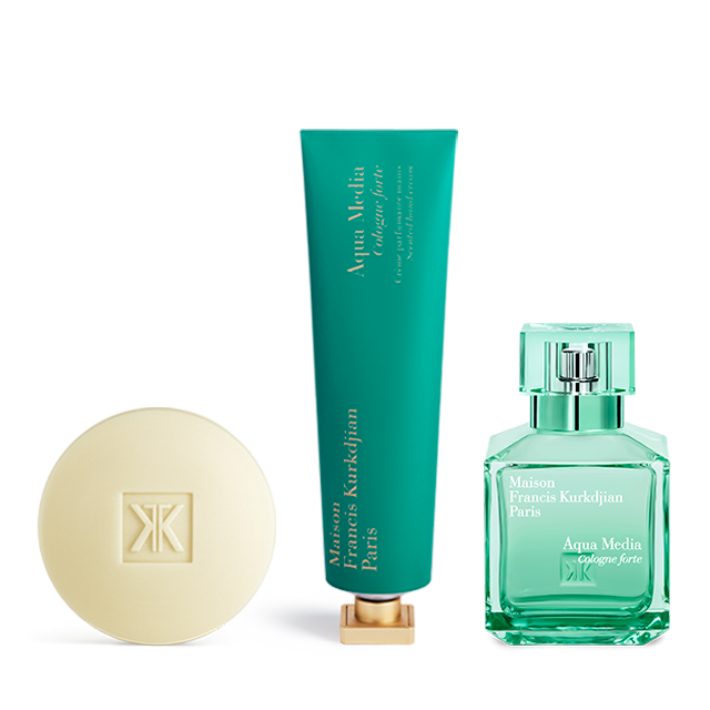 Aqua Media Cologne forte, , hi-res, Sapone profumato, crema mani profumata <br>e Eau de parfum Trio